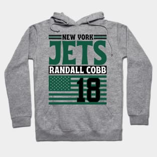 New York Jets Cobb 18 American Flag Football Hoodie